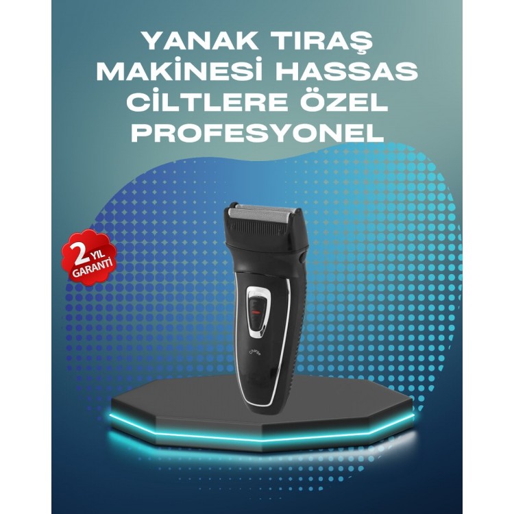 Wireless Dry Shaver with Foil Head