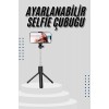 Bluetooth Uzaktan Kumandalı Tripod Selfie ÇubuğuHafif ve kompakt tasarımı ile her an yanınızda taşıyabileceğiniz bu selfie çubuğu, pratik kullanım sunarak fotoğraf çekimlerinizi kolaylaştırır. Sadece 186 mm uzunluğunda ve 125 g ağırlığındaki bu ürün, taşı