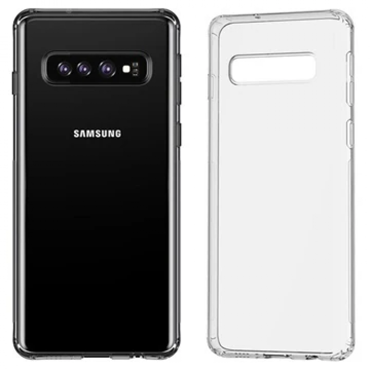 Baseus Galaxy S10 Simple Ultra Thin Camera ProtectedSilicone Case-(5775)