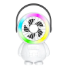 Ally Rechargeable Astronaut Fan Fan Portable Hand - Table​​Degree Fan 1500mAh-(5775)
