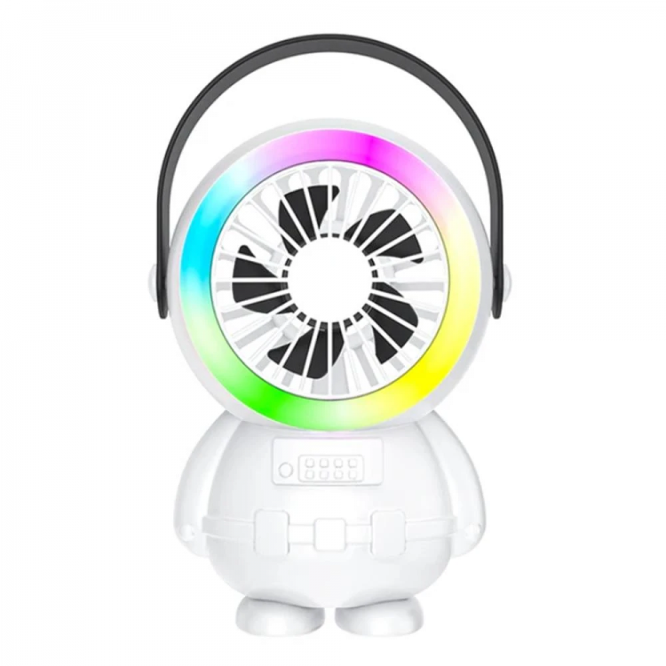 Ally Rechargeable Astronaut Fan Fan Portable Hand - Table​​Degree Fan 1500mAh-(5775)