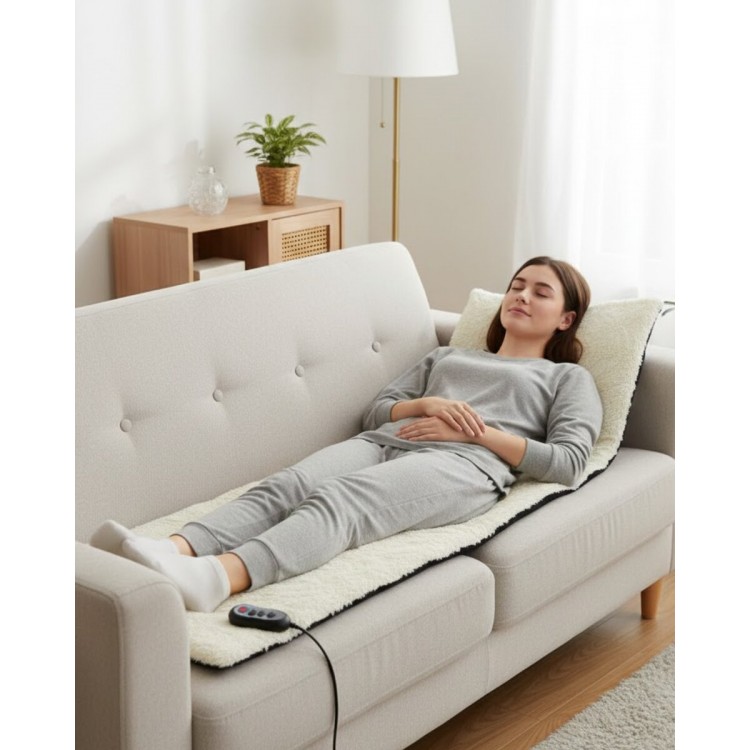 Heated Vibrating Massage Bed Whole Body Relaxing System
