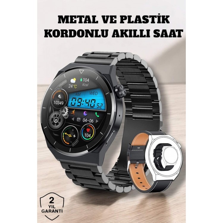 2.4GHz Watch Health and Fitness Tracking Bluetooth Connected TouchEkran