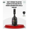 Otomatik yüz izleme teknolojisine sahip bu masaüstü gimbal, içerik üretimini kolaylaştıran yenilikçi bir çözümdür. Yapay zeka destekli sistem, yüzünüzü algılar ve sizi sürekli kadrajın merkezinde tutar. Bu özellik, özellikle tek başına çekim yapan kullanı