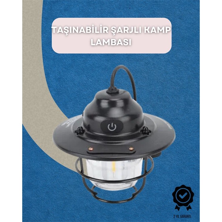 Stylish LED Flashlight for Outdoor – 4400mAhBattery IPX4 Waterproof Can Be Hanged