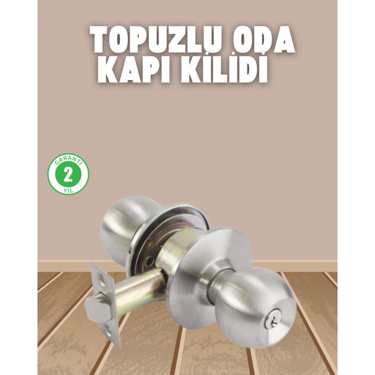 İç ve Dış Mekan Uyumlu Giriş Tipi Topuzlu Kilit