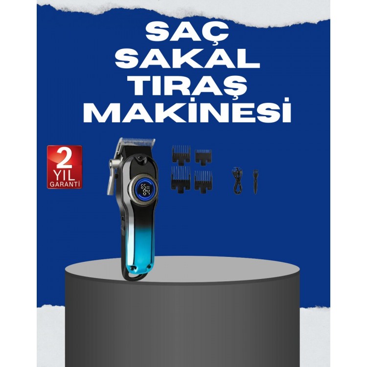 USB Type-C Şarjlı Kablosuz/Kablolu Erkek Tıraş Makinesi