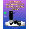Steel Thermos Cup Set | 500ml Capacity Non-SlipBase with Gift Box