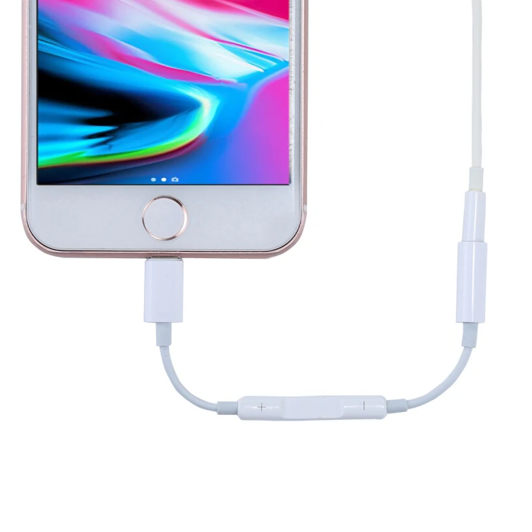 Ally Mh020 iPhone 14-13-12-11 Lighting3.5mm Headphone Jack Adapter - (5775)