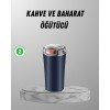 Electric Coffee and Spice Grinder – Powerful MotorStainless Steel Body Easy Cleaning