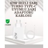 Type-C Uyumlu 67W Turbo Hızlı Şarj Aleti Akıllı Koruma Sistemli