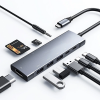 ALLY 9 in1 Type C Hub 4k 30hzHdmi Usb 3.0SdPD Adapter-(5775)