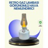 Retro gaz lambası tarzında tasarlanmış bu aroma difüzörü, vintage estetiğe sahip dekoratif ürünleri seven kullanıcılar için mükemmel bir tercihtir. Eski gaz lambalarının romantik görünümünü modern LED ışıklarla birleştiren ürün, mekâna hem nostaljik hem m