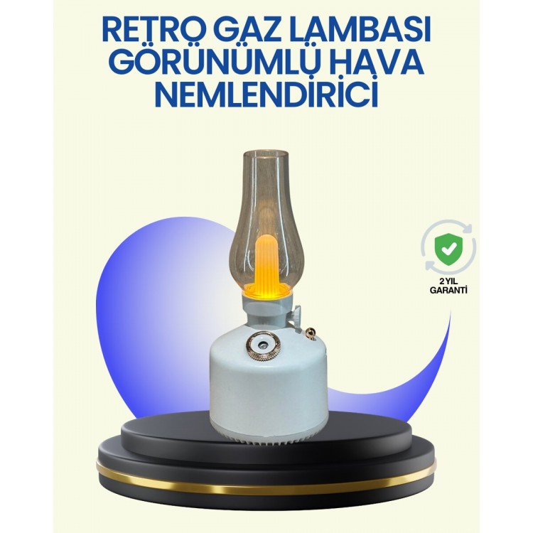 Retro Gas Lamp Diffuser USB with 280 ml Tankrechargeable Air Humidifier