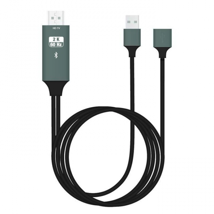 Ally Phone Usb HDTV Cable Lightning Type Chdmi cable-(5775)
