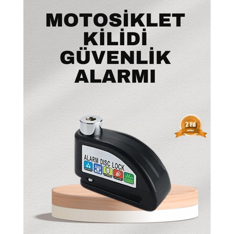 Economic Alarm Disc Lock Motorcycle Scooter Bike Security