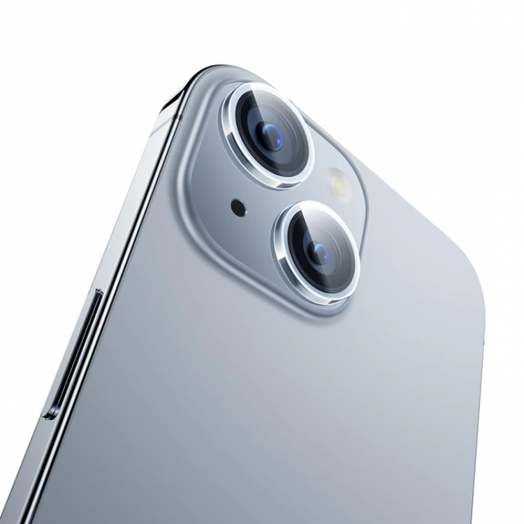 Baseus Sapphire Series for iPhone 15/15 PlusHD Glass Camera Protector-(5775)