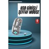 Modern teknolojiyi şık bir tasarımla birleştiren bu çift modlu kablosuz fare, kullanıcı deneyimini bir üst seviyeye taşımak isteyenler için ideal bir seçimdir. Gelişmiş bağlantı seçenekleri sayesinde hem Bluetooth 5.0 hem de 2.4GHz kablosuz modları arasın