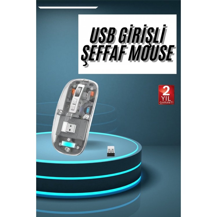 Wireless Mouse Mouse Rechargeable Bluetooth Wireless Dual ModeSessiz