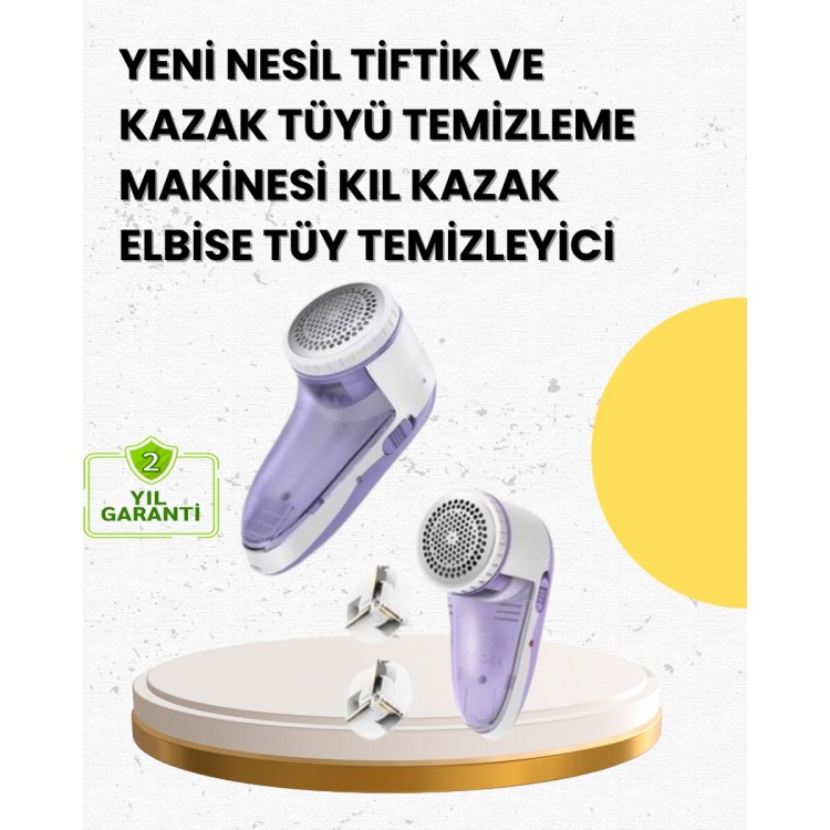 Tiftik ve Tüy Toplama Cihazı – 200ml Hazne Kompakt Boyut