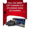 Otomatik Kayıtlı Full HD Araç Kamerası – Döngüsel Kayıt ve Hareket Algılama