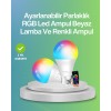 Uzaktan Kumandalı Akıllı LED Ampul Enerji Tasarruflu