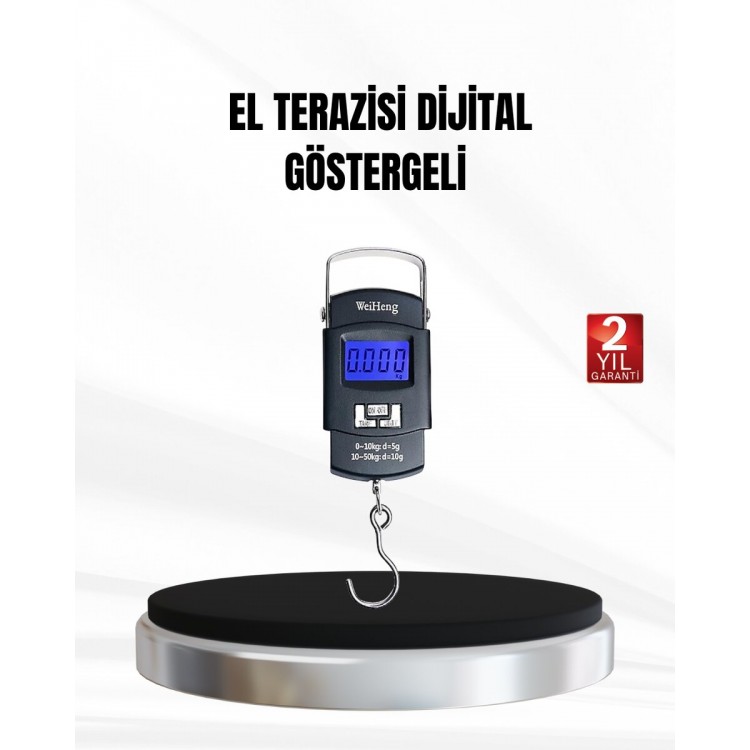 Digital Hand Scale – Precision Suitcase Scale GülenWith Face Design