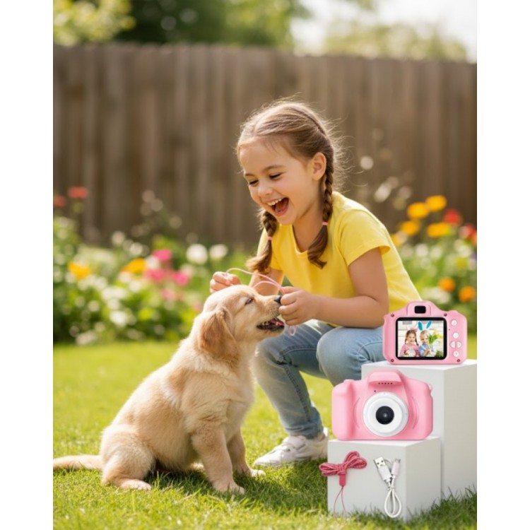Mini HD Camera with Rechargeable Photo and Video CapturePortable Digital Recorder