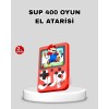 SUP Retro El Konsolu – 500 Oyun 2 Oyunculu 3 İnç Ekran Taşınabilir Şarjlı Atari