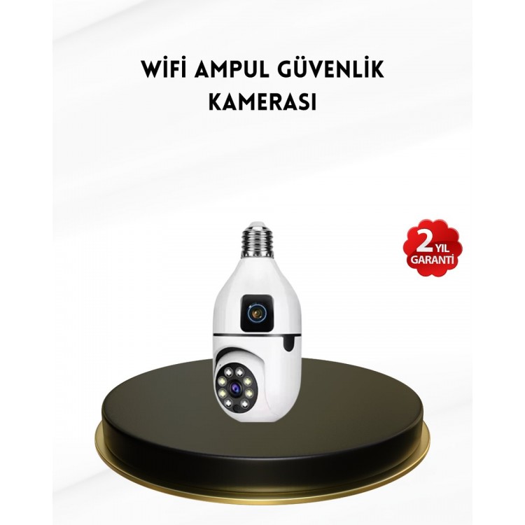 1080P WiFi Bulb Camera with Remote Access Motion SensorNight Vision