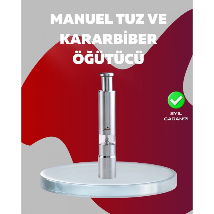 Ergonomik Tasarımlı Nem Geçirmez Kapaklı Baharat Öğütücü