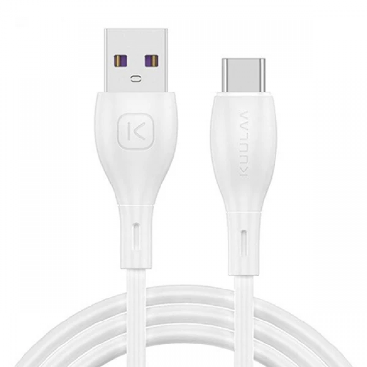 KUULAA Liquid Silicone USB Type C QC3.0Fast Charging Cable 1meter-(5775)