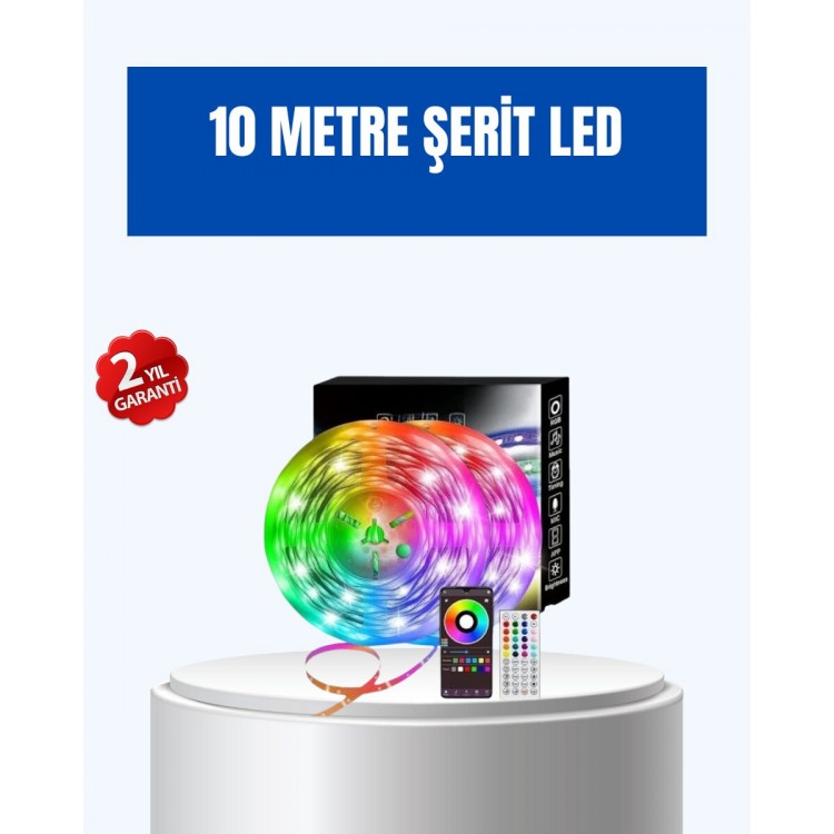 Sound Sensitive 10M Smart Strip Led IOS Androidcontrolled RGB Light