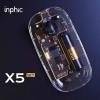 INPHİC X5 Wireless Mouse Rechargeable Silent Use2.4G Transparent USB Mouse-(5775)