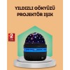 USB Galaxy Projektör Lamba – Romantik Atmosfer Çocuk Odası Parti ve Düğün Işığı