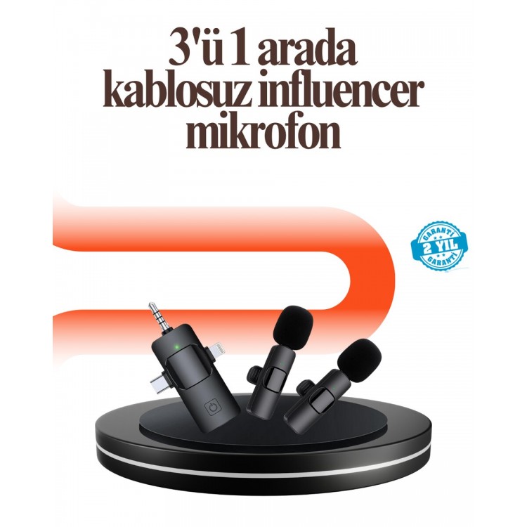 Tak ve Kullan Mikrofon - Gürültü Engelleyici