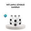 Bulb Type WiFi Camera Full HD with 2MP LensDoesn't and Intelligent Motion Detection