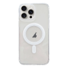 ALLY iPhone 15 Pro Magsafe Compatible Magnetic TransparentSilicone Case-(5775)