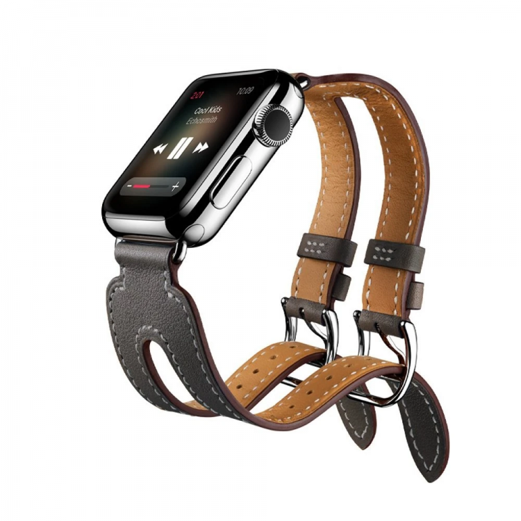 Ally Apple Watch 7-8 41mm 6-5-4 40mm Double Strap Cord Strap 3-2-1 38mm-(5775)