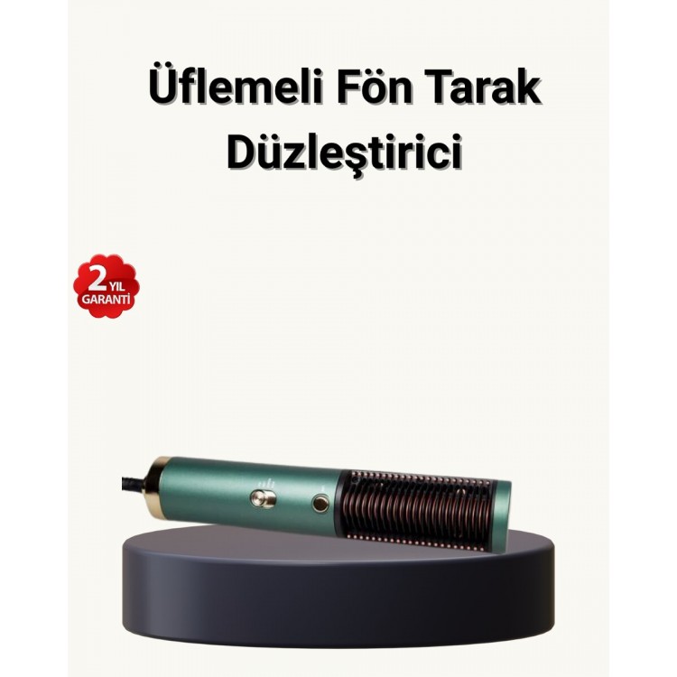 İyon Teknolojili Seramik Saç Düzleştirici – Eşit Isı Dağılımı