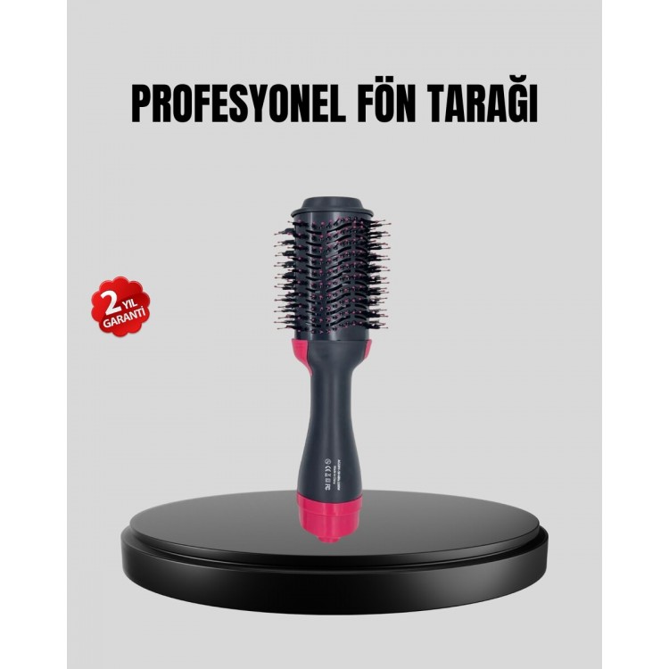 220°C Profesyonel Fön Tarağı – Negatif İyon Teknolojili 3 Isı Kademeli 1200W