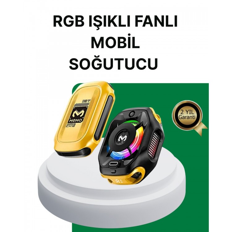 Smartphone Cooling Apparatus with 7 Blades Vortex Fan
