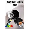 Written Mug Self Stirring Mixer Mug ThermosBardak