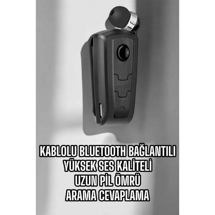 Reel Bluetooth Headset In-Ear Android iOS CompatibleVibratory