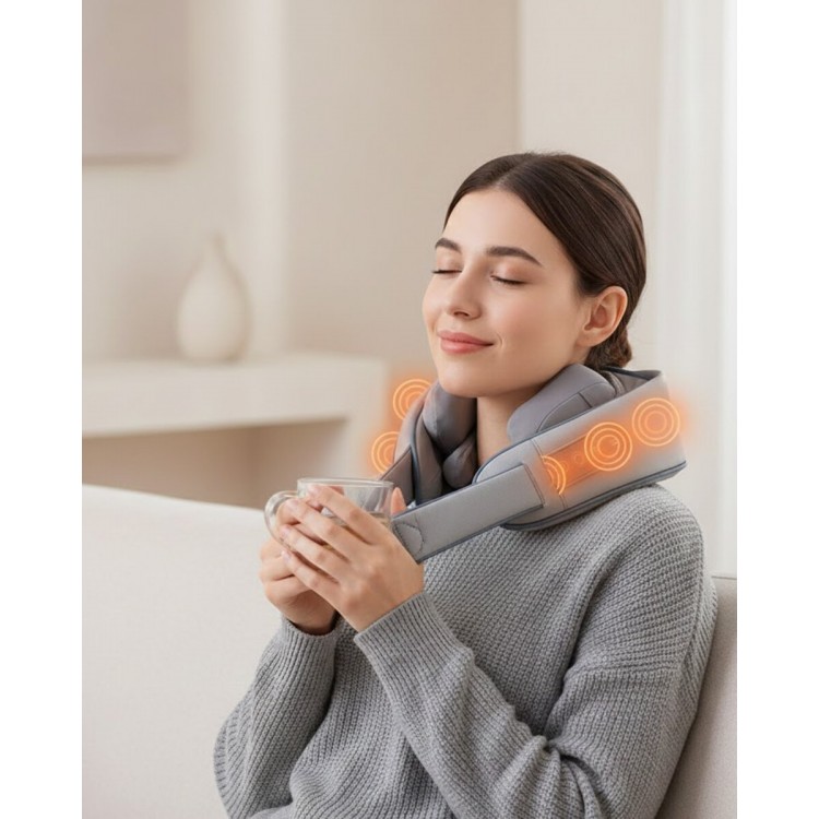 Neck Massager with 1800mAh Battery Capacity