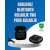 TWS Pro 5 Bluetooth kulaklık, uzun süreli kullanımlarda bile rahatsızlık vermeyen ergonomik ve hafif tasarımıyla dikkat çeker. Kulağa tam oturan özel yapısı sayesinde, gün boyunca kulakta kalabilir; basınç yapmaz, düşme hissi oluşturmaz.Kulaklığın ağırlığ