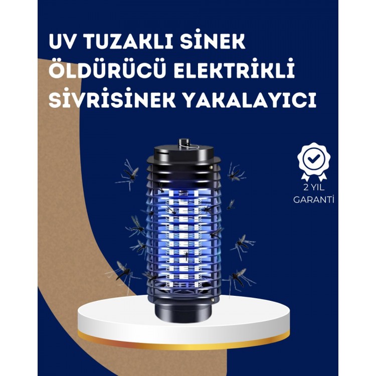 Electric UV Light Mosquito and Insect Killer –Silent and Safe Trap