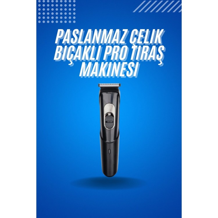 Ense Kesme Makinesi Şarjlı Saç Sakal Tıraş Makinesi Taşınabilir