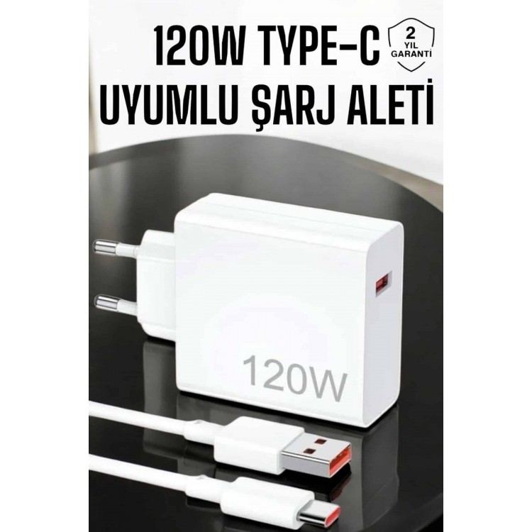 120W Charger Type-C Compatible Turbo ChargerAleti