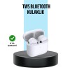 Mini boyutlu tasarımıyla cepte kolayca taşınabilen bu TWS kulaklık, güçlü performansı ile dikkat çeker. Aktif gürültü engelleyici özelliği sayesinde ortam seslerini azaltarak müzik ve görüşmelere odaklanmanızı sağlar. HD mikrofonu ile telefon görüşmeleri 